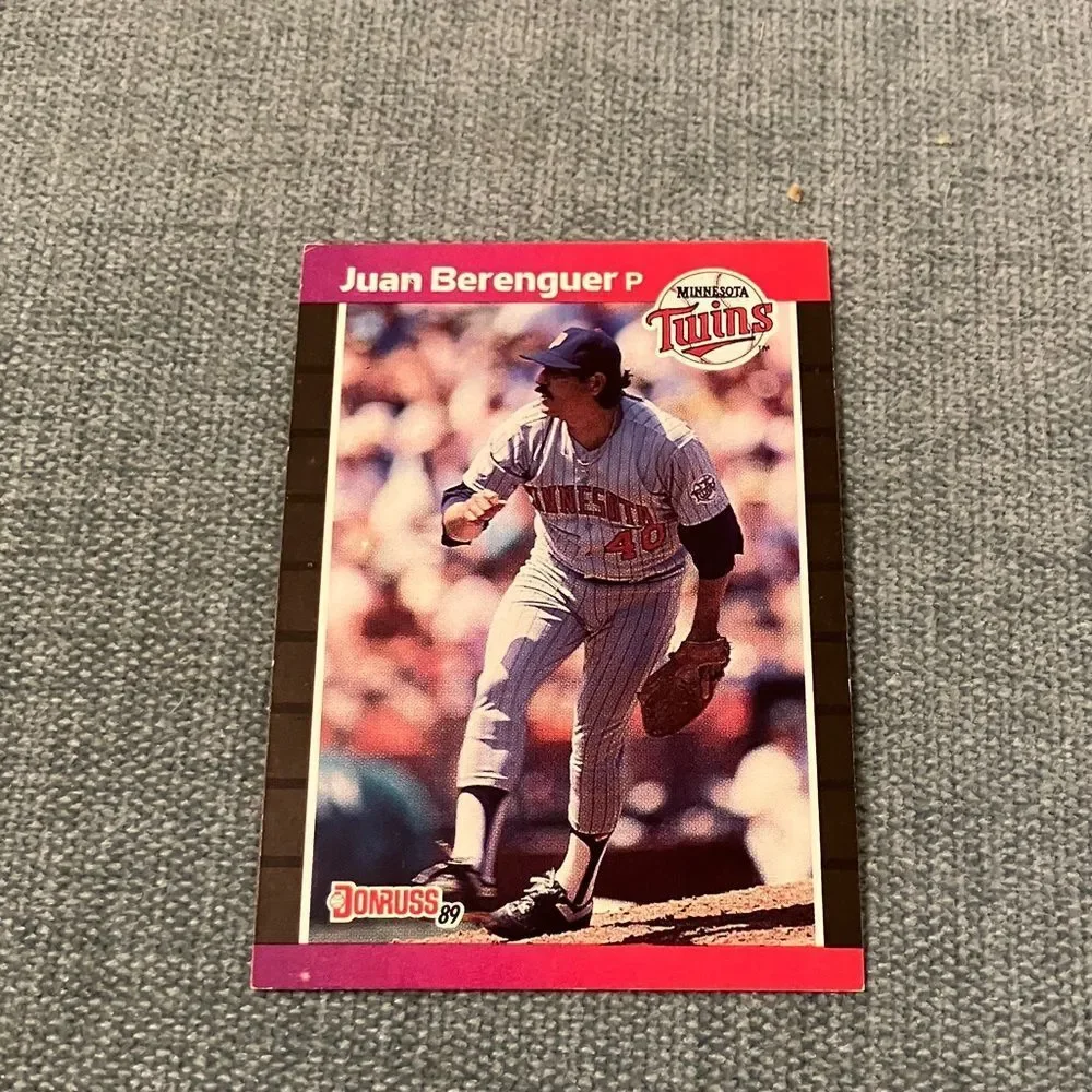 1989 Donruss Minnesota Twins Baseball Card Trading Card